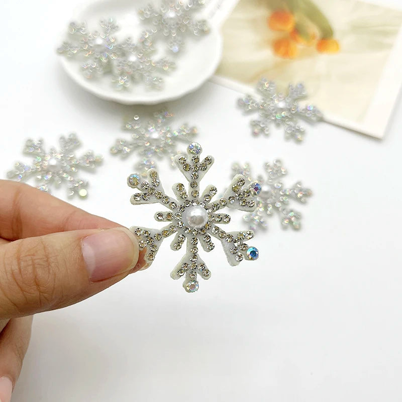 Rhinestone Christmas Snowflakes