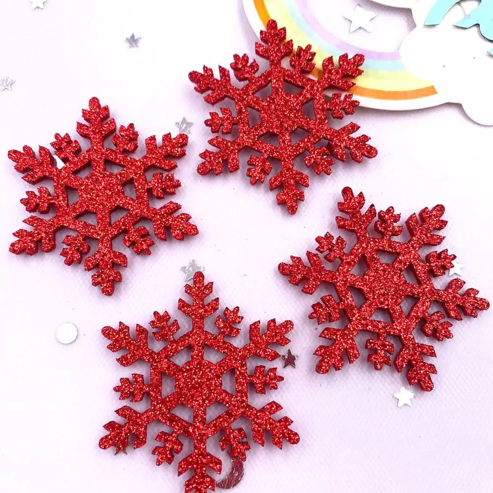 Glitter Christmas Snowflakes