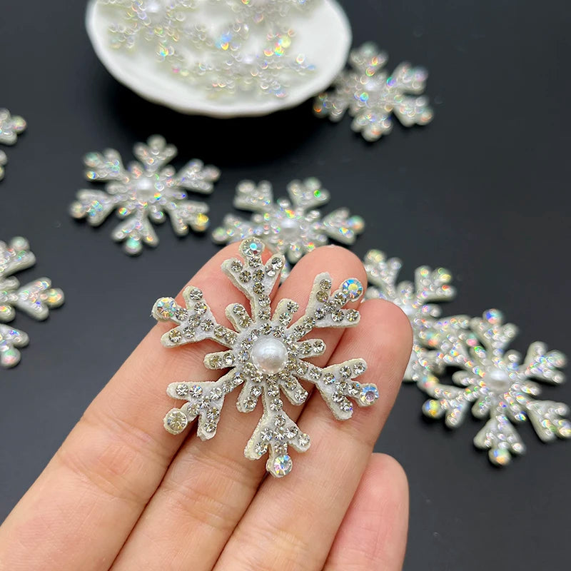 Rhinestone Christmas Snowflakes