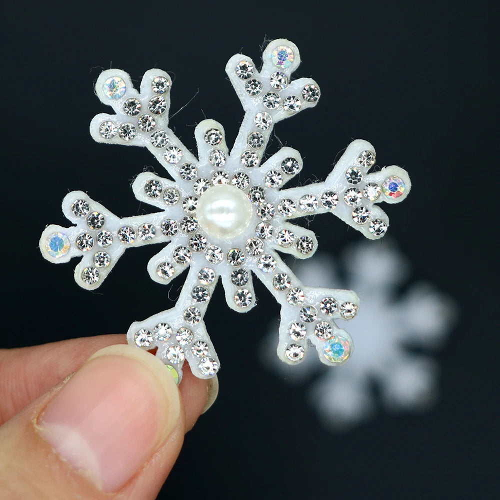 Rhinestone Christmas Snowflakes