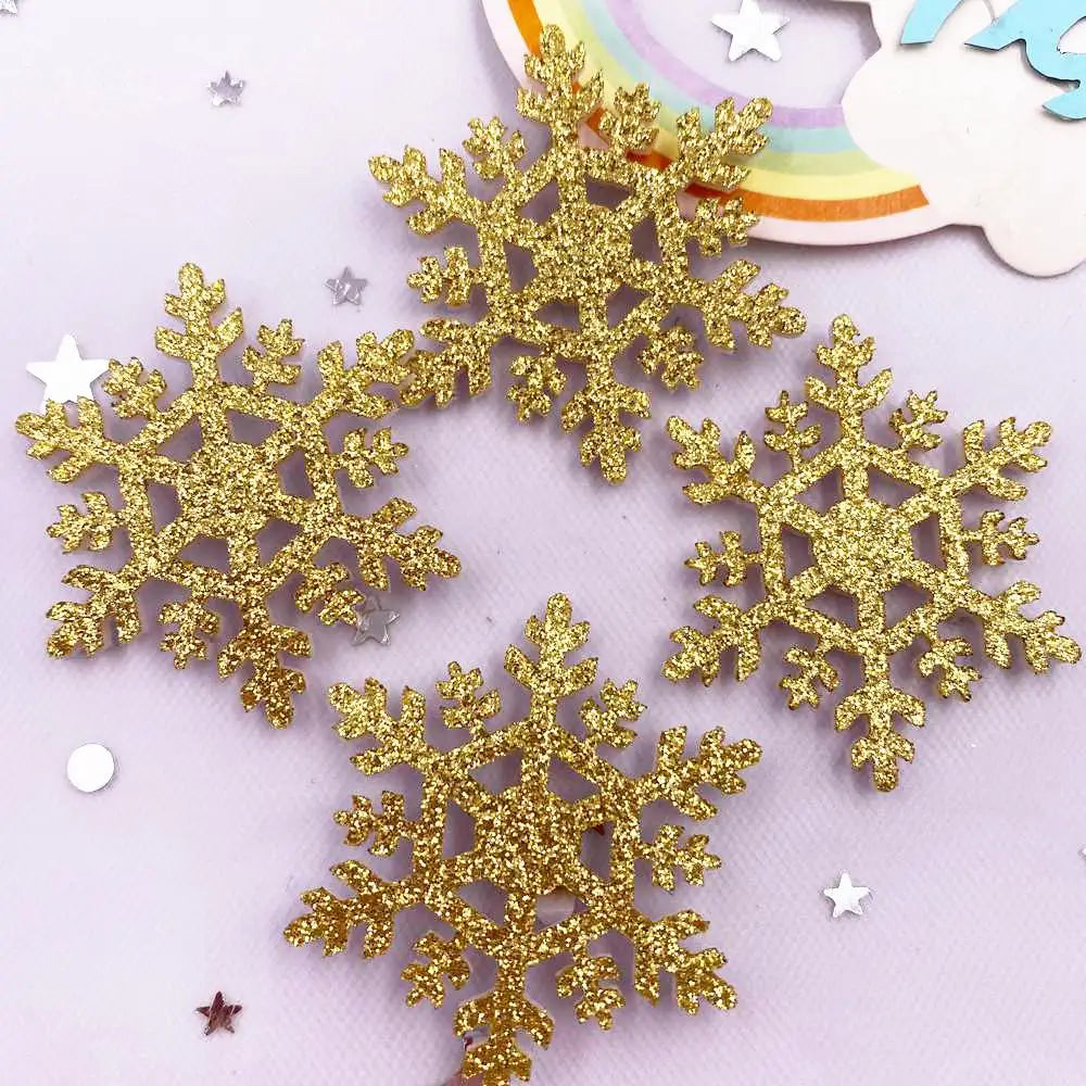 Glitter Christmas Snowflakes