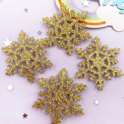 Glitter Christmas Snowflakes