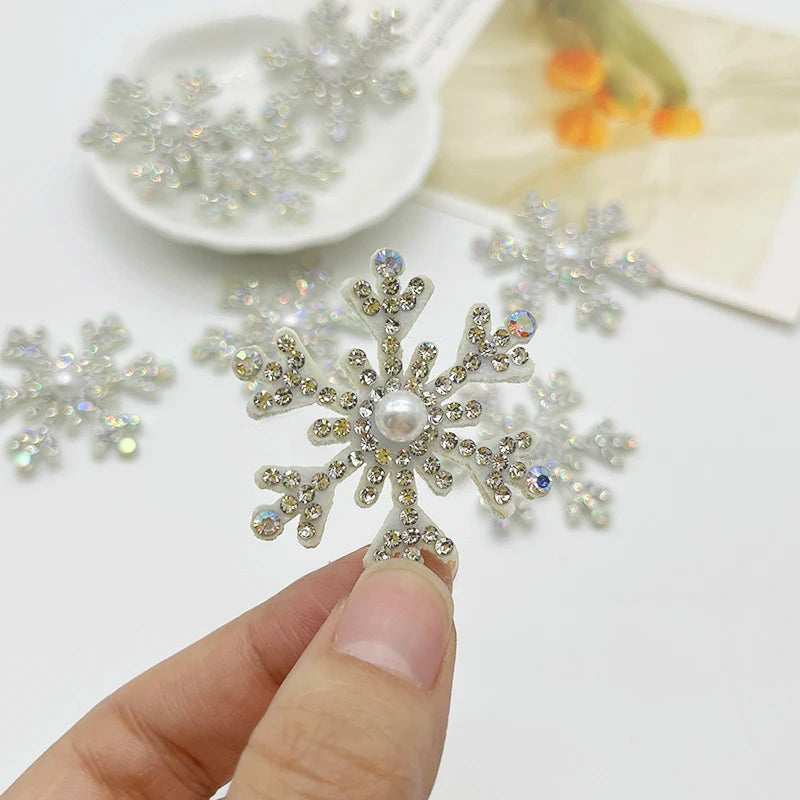 Rhinestone Christmas Snowflakes