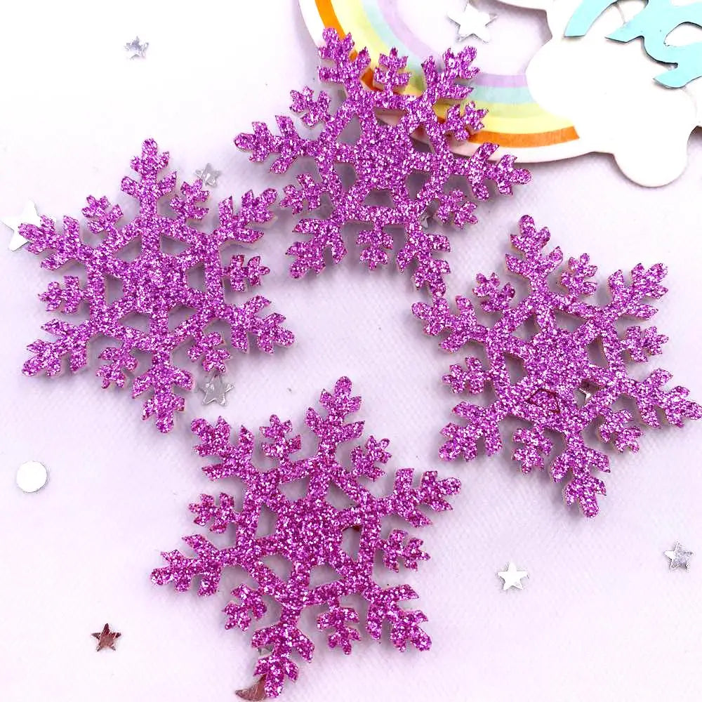 Glitter Christmas Snowflakes