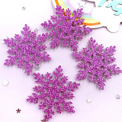 Glitter Christmas Snowflakes