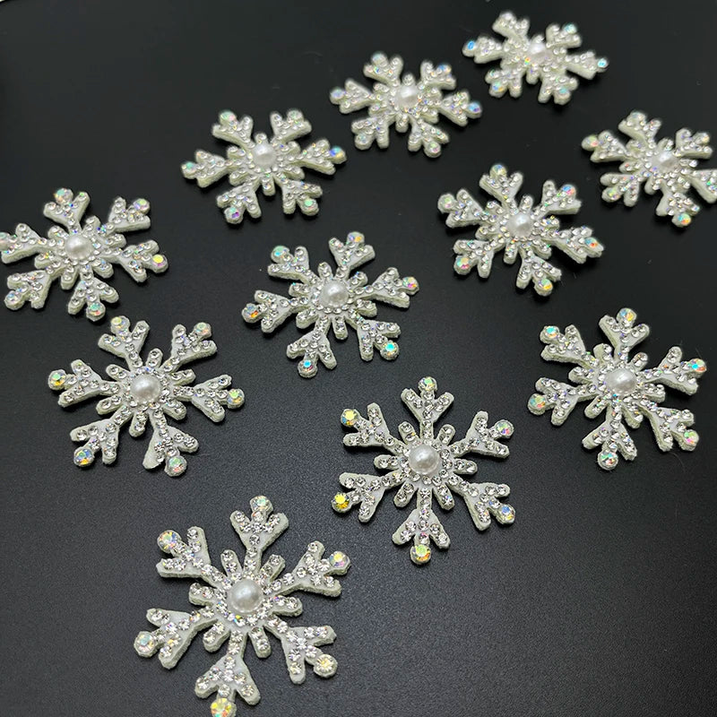 Rhinestone Christmas Snowflakes