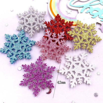 Glitter Christmas Snowflakes