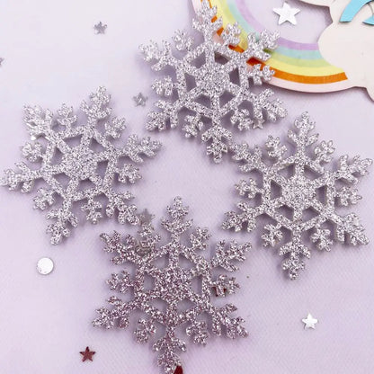 Glitter Christmas Snowflakes