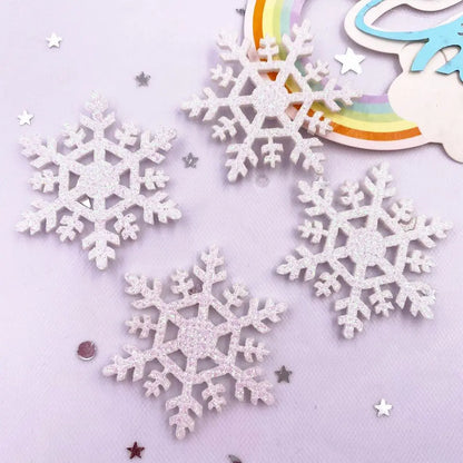 Glitter Christmas Snowflakes