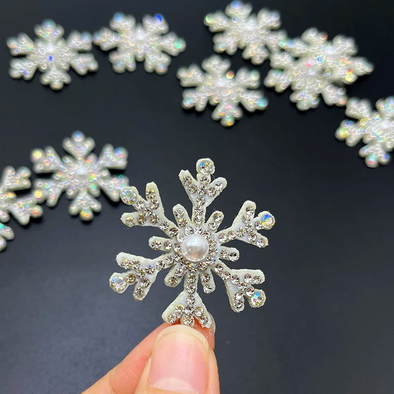 Rhinestone Christmas Snowflakes